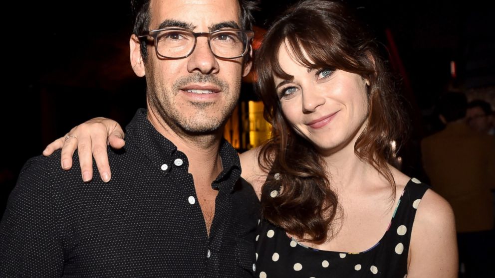 PHOTO: Jacob Pechenik and Zooey Deschanel pose at the after party for the premiere of Roadside Attractions' "The Skeleton Twins" at The Argyle, Sept. 10, 2014, in Los Angeles.