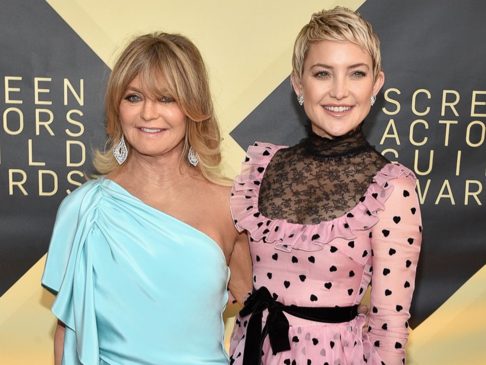 PHOTO: Goldie Hawn and Kate Hudson attend the 24th Annual Screen Actors Guild Awards at The Shrine Auditorium on Jan. 21, 2018 in Los Angeles.