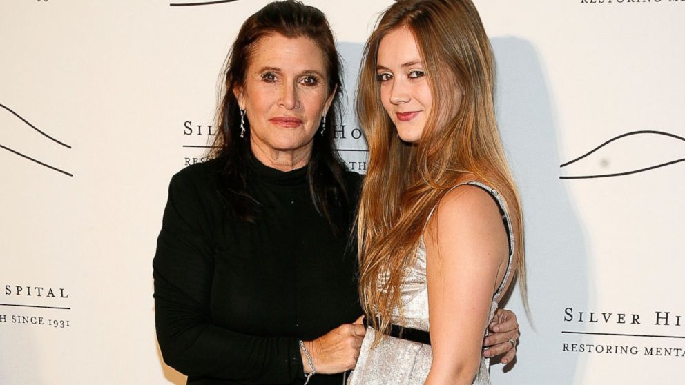 PHOTO: Carrie Fisher and Billie Lourd attend the 2011 Silver Hill Hospital gala at Cipriani 42nd Street on Nov. 3, 2011 in New York.