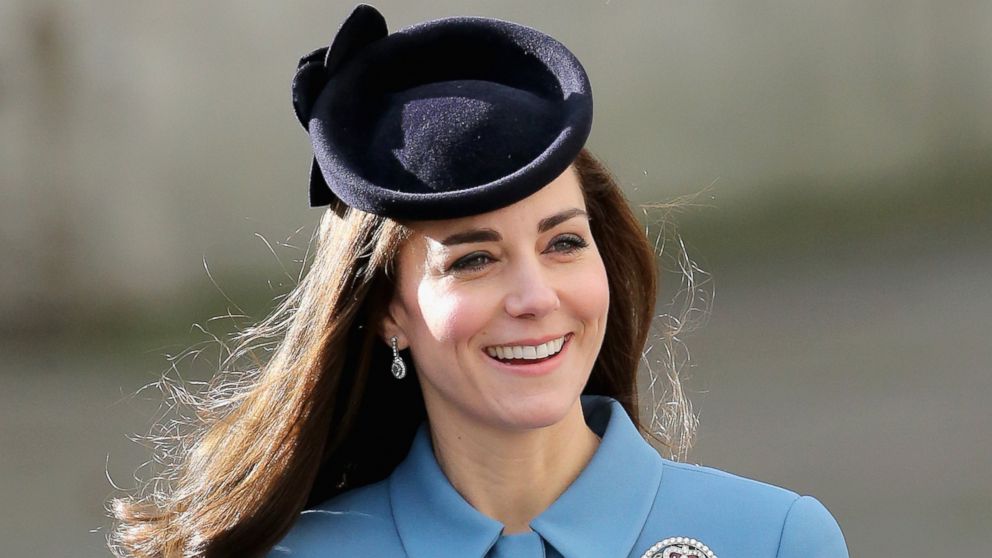 Catherine, Duchess of Cambridge attends the 75th Anniversary of the RAF Air Cadets at St Clement Danes Church on Feb. 7, 2016 in London.
