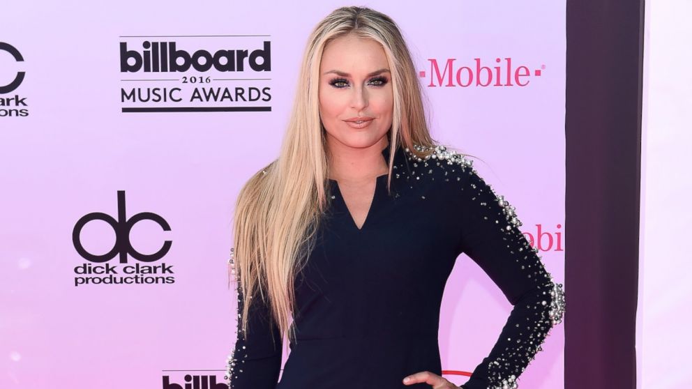 PHOTO: Lindsey Vonn arrives at the 2016 Billboard Music Awards at T-Mobile Arena, May 22, 2016, in Las Vegas.  
