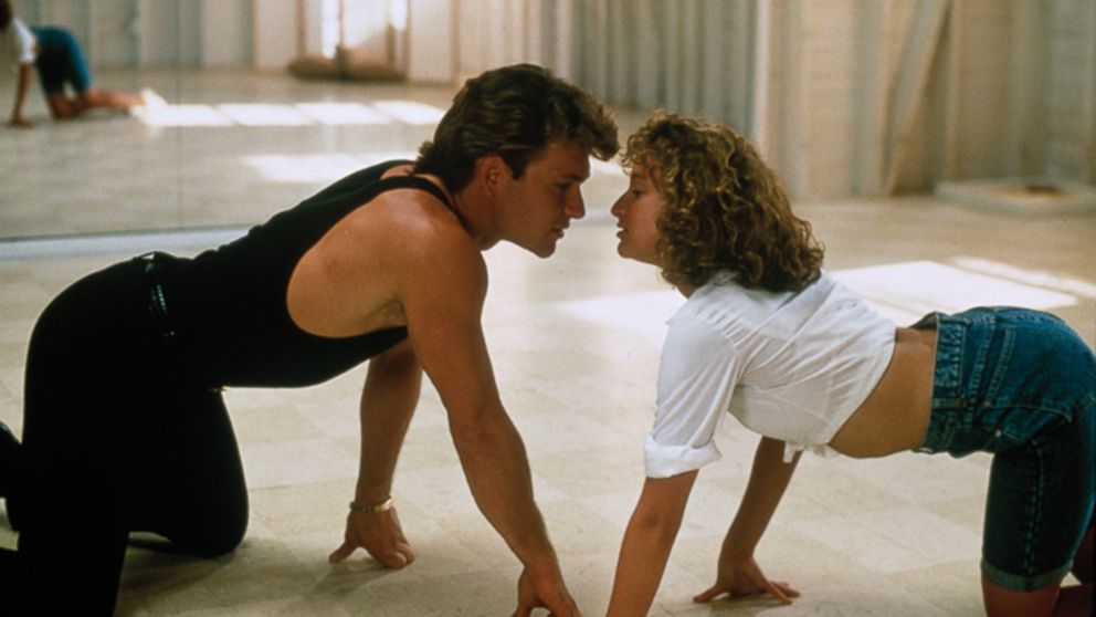 PHOTO: Jennifer Grey and Patrick Swayze in the movie "Dirty Dancing," 1987.