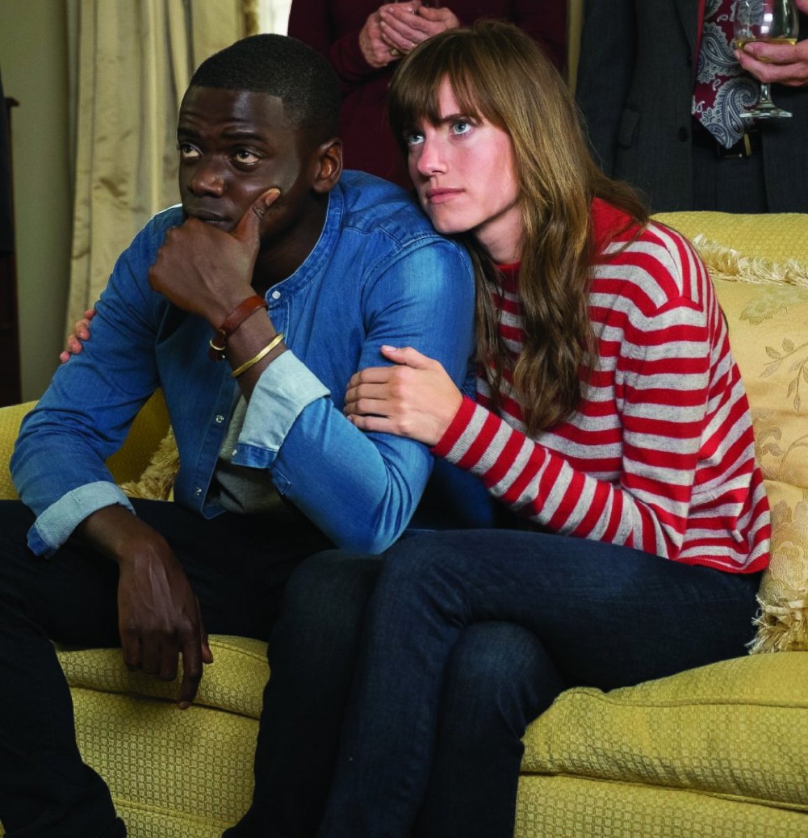 PHOTO: Daniel Kaluuya and Allison Williams in the movie "Get Out," 2017.