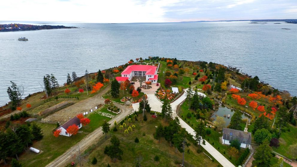 PHOTO: Hope Island, an 86-plus acre island off the coast of Maine, is on the market for $7.95 million.
