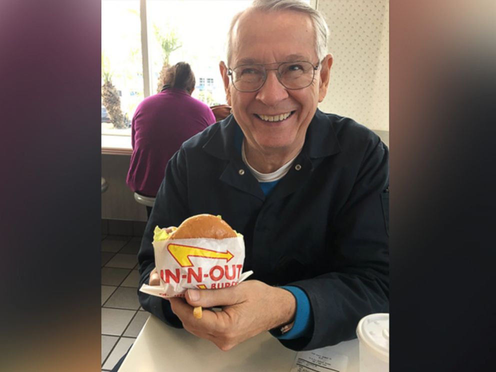 PHOTO: The grandparents of Heather Daniels, 18, of Orange, California, text the teenager and her uncle a photo every time they eat at an In-N-Out Burger restaurant.