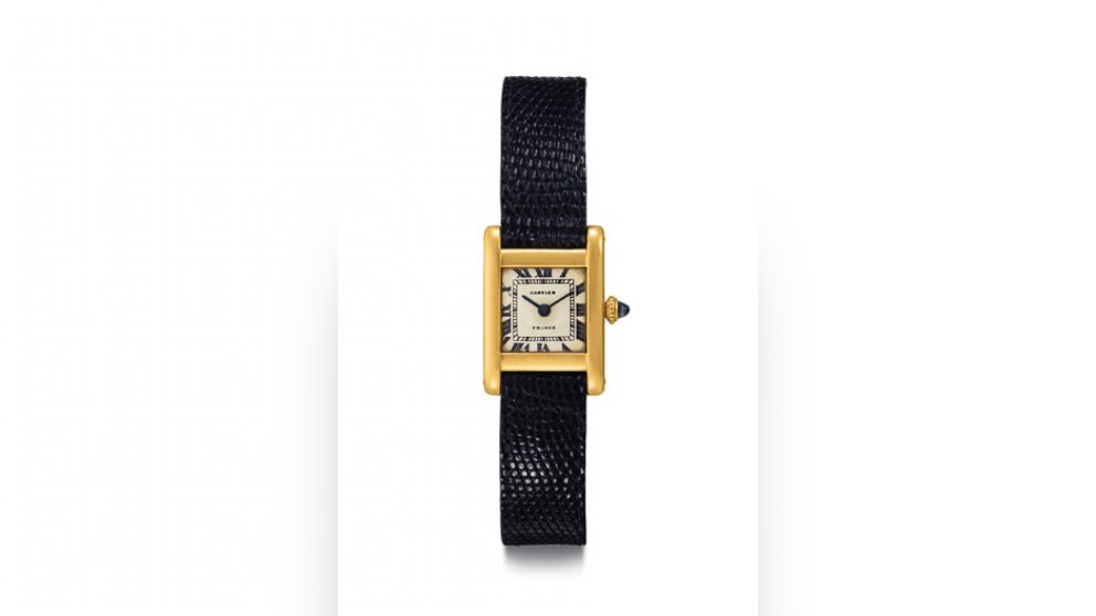 Cartier tank watch owned by Jacqueline Kennedy going up for auction ...