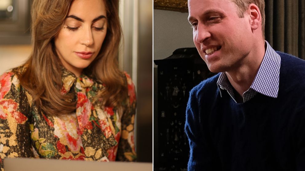 Lady Gaga and Prince William speak on FaceTime to discuss breaking stigmas that surround mental health issues.
