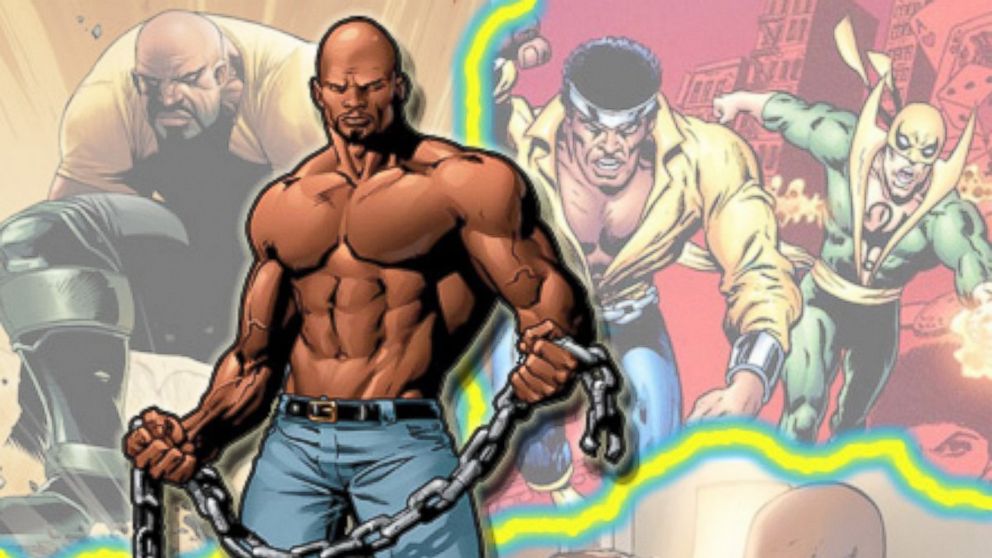 PHOTO: Comic book hero, Luke Cage, in the pages of Marvel Comics.