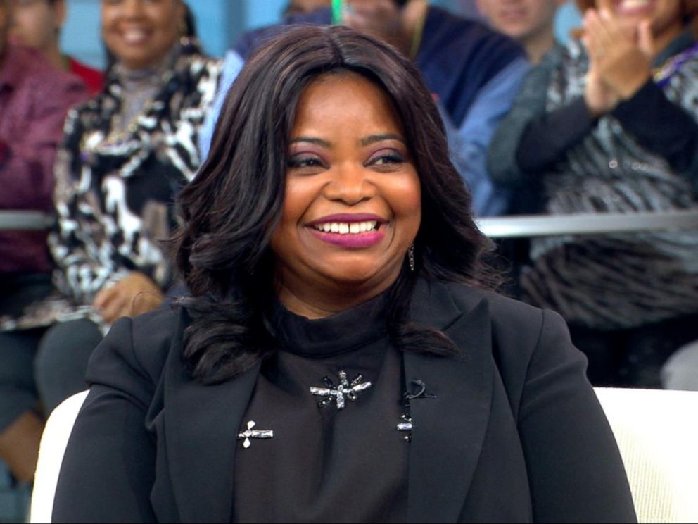 PHOTO: Octavia Spencer speaks to GMA, on Feb. 28, 2017, in New York City.