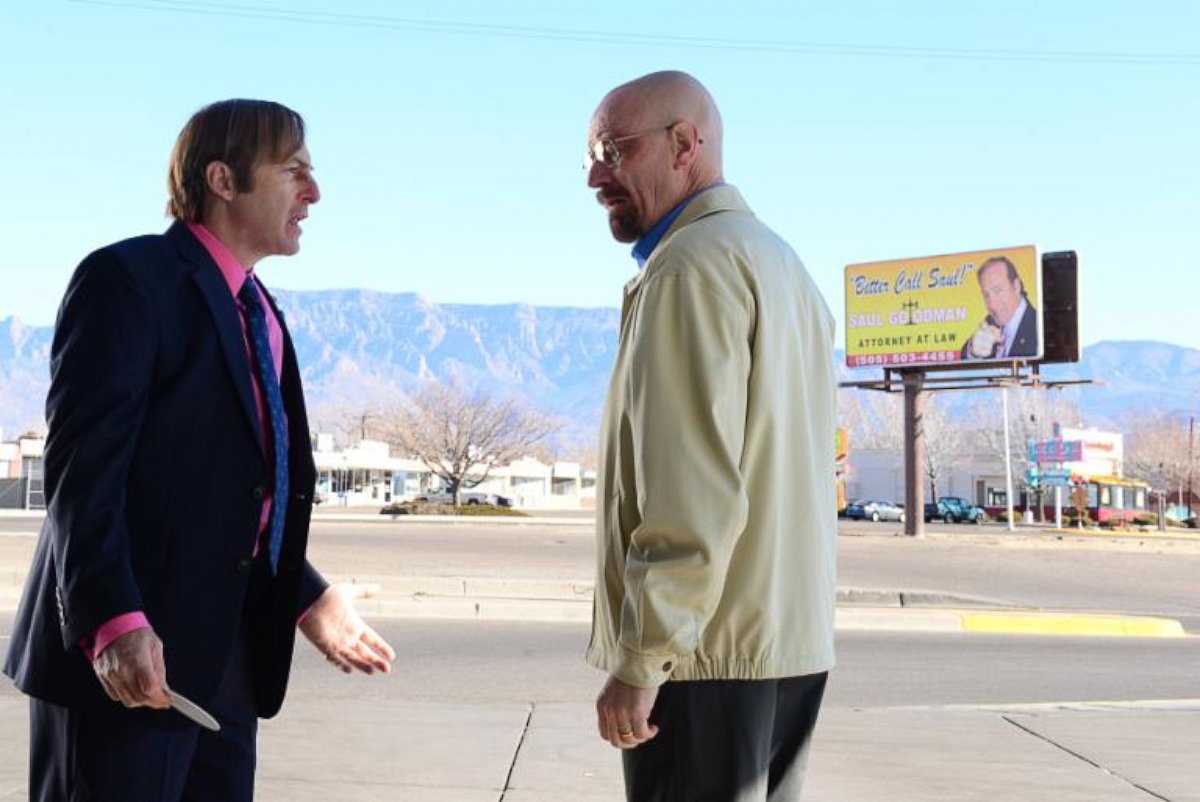 PHOTO: Bob Odenkirk and Bryan Cranston in an episode of "Breaking Bad." 