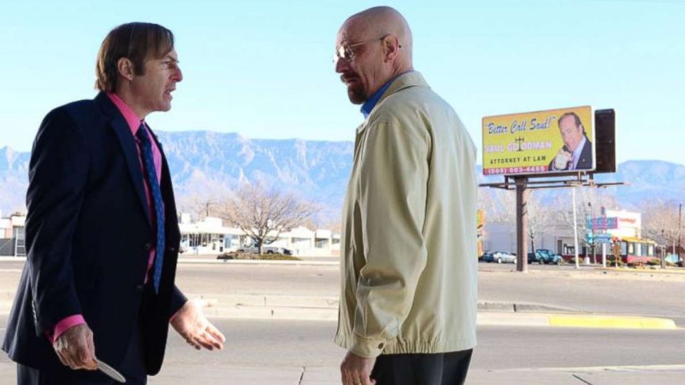 PHOTO: Bob Odenkirk, left, and Jonathan Banks appear in a scene from "Better Call Saul."