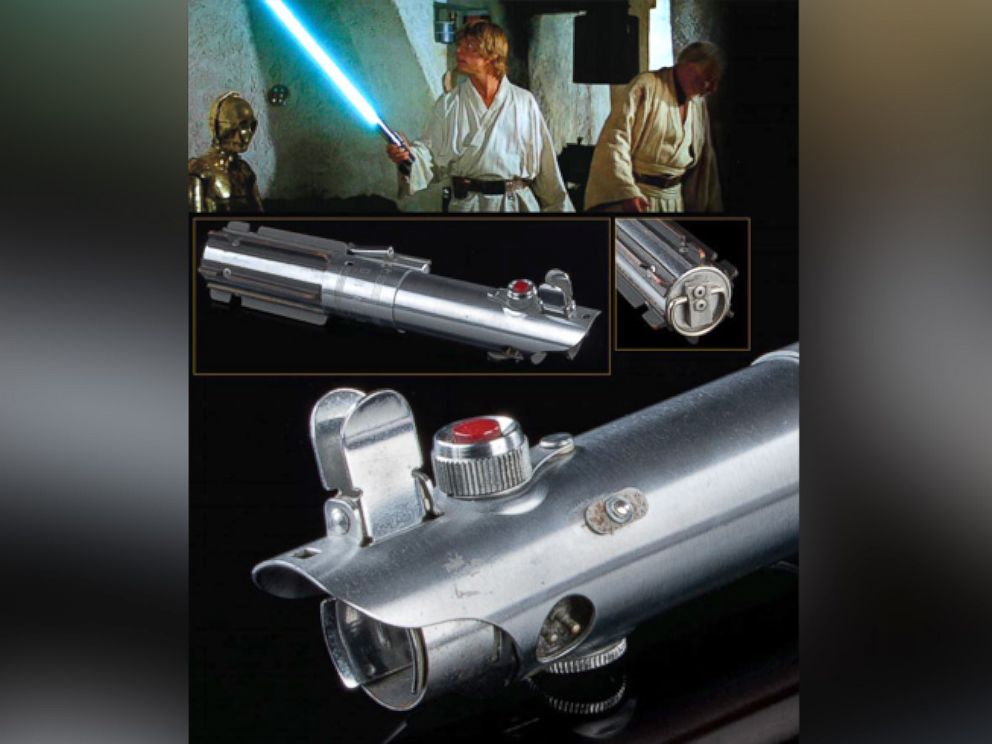PHOTO: Profiles in History auctions off  Luke Skywalker’s,  Hero Lightsaber from "Star Wars: The Empire Strikes Back," at the Hollywood Auction 89, June 26- 28, 2017, Calabasas, Calif.
