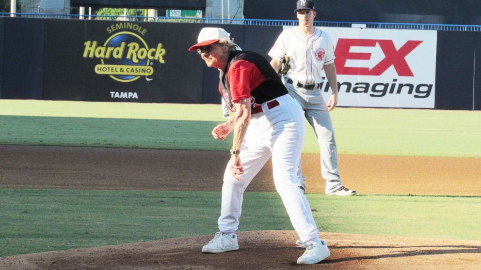 PHOTO: Jeneane Lesko, former All American Girls Professional Baseball League player, still promotes the game she loves today around the country.