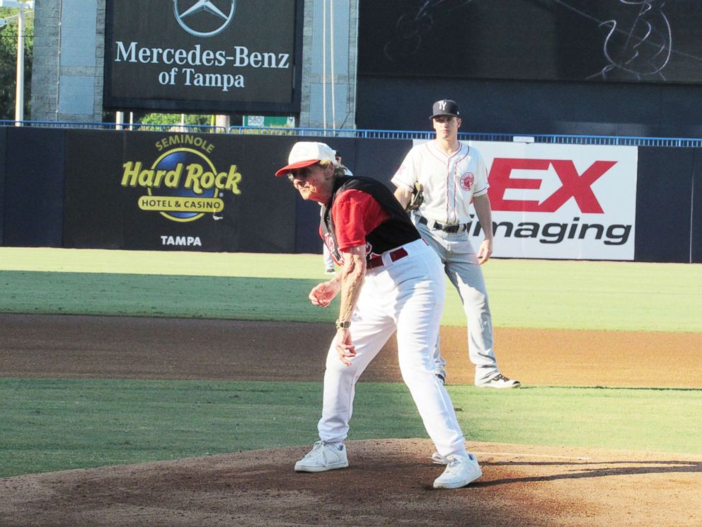 PHOTO: Jeneane Lesko, former All American Girls Professional Baseball League player, still promotes the game she loves today around the country.