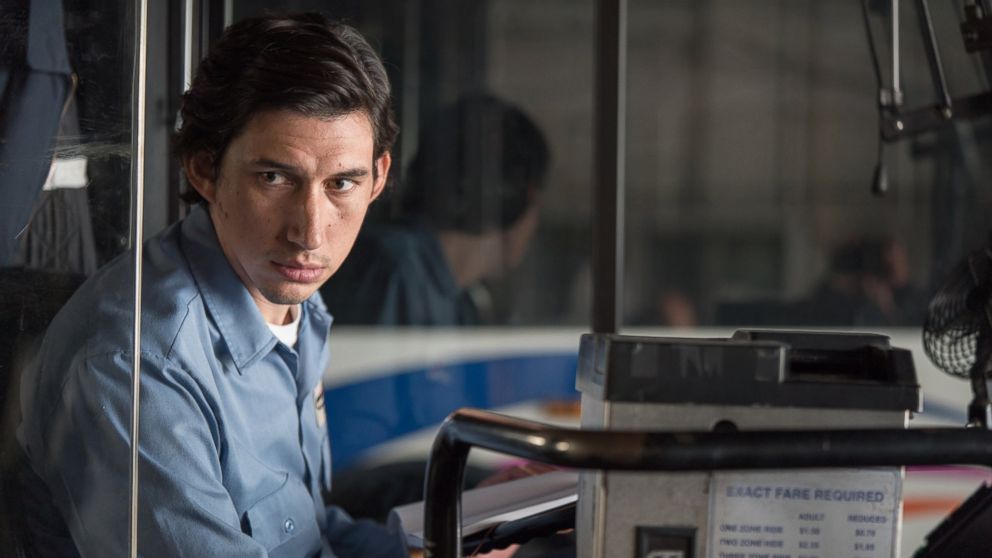 Adam Driver is pictured in a still from "Paterson."