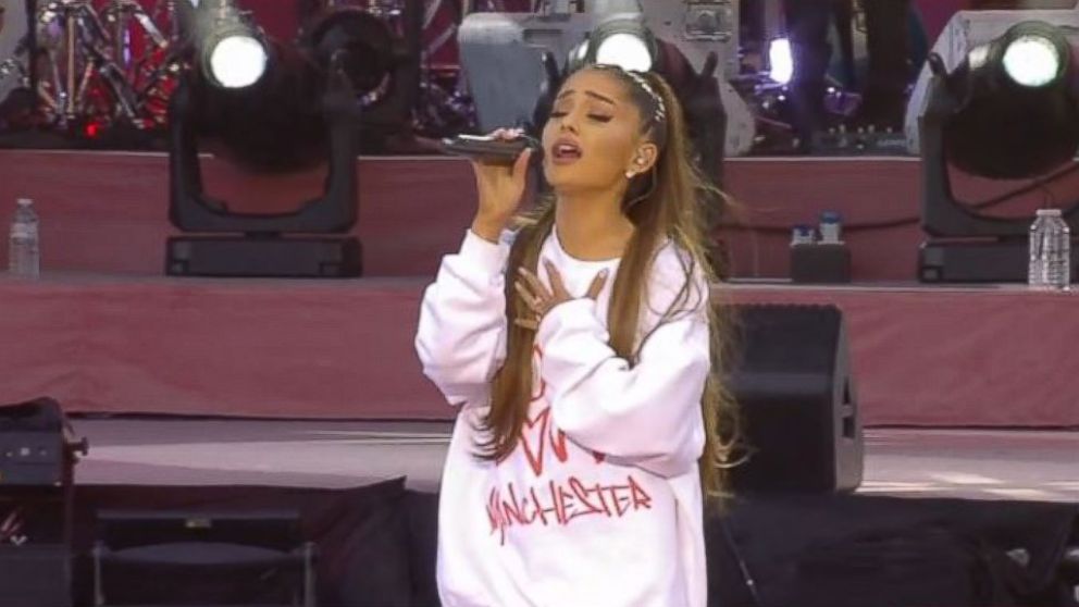 Ariana Grande Gives an Outstanding Performance, Justin Beiber breaks Down &  More from the One Love Manchester Concert