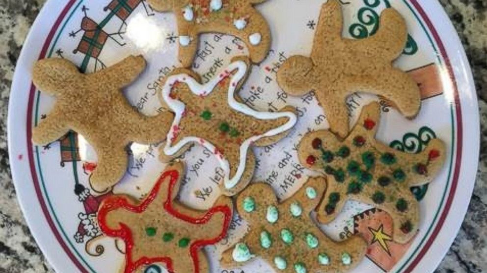 PHOTO: Blogger Emily Gibson shares her grandmother's gingerbread cookie recipe for Christmas.