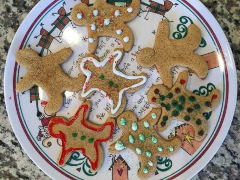PHOTO: Blogger Emily Gibson shares her grandmother's gingerbread cookie recipe for Christmas.