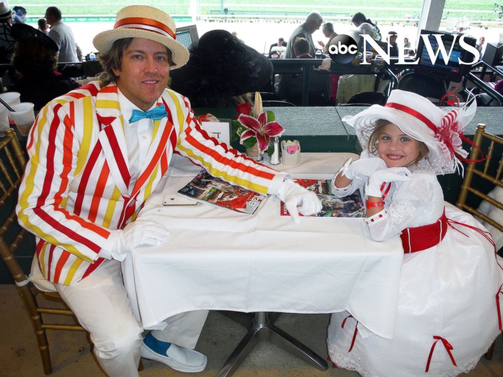 PHOTO: Larry Birkhead is seen here with his daughter Dannielynn dressed in costumes from the Disney movie "Mary Poppins" at the Kentucky Derby in this 2013 photo. The Walt Disney company is the parent company of ABC News.