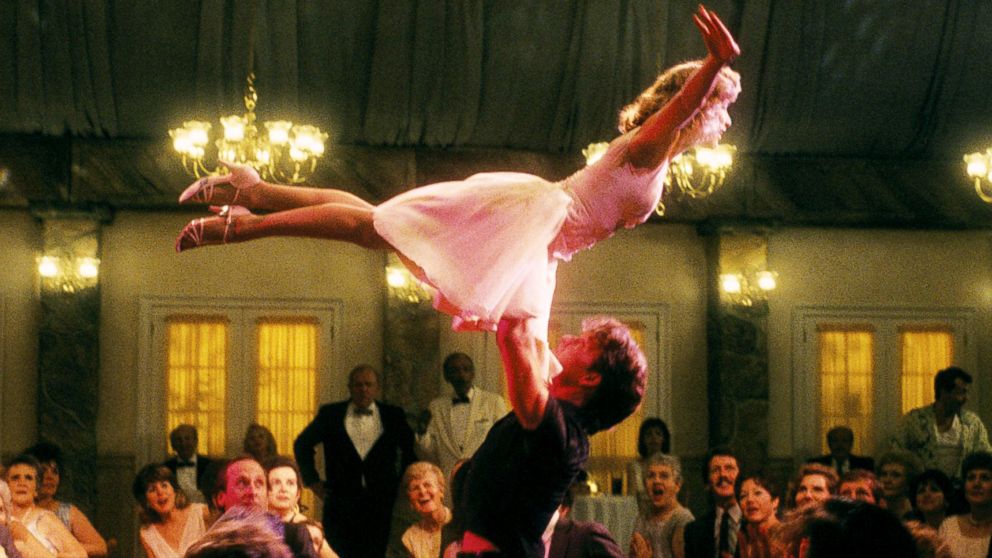 PHOTO: Jennifer Grey, as Baby Houseman, and Patrick Swayze, as Johnny Castle, in a scene from "Dirty Dancing." 