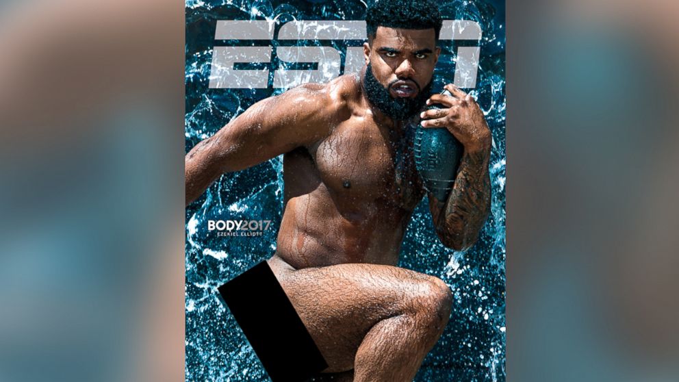 The 2017 ESPN Body Issue profiles 23 athletes, including Ezekiel Elliott of...