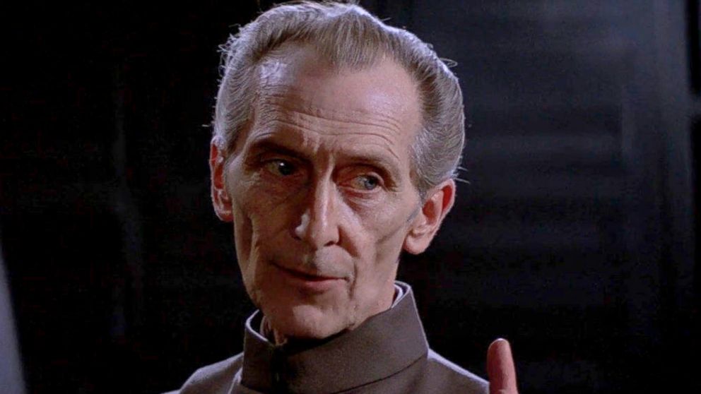 PHOTO: Peter Cushing as Grand Moff Tarkin in a scene from "Star Wars: Episode IV - A New Hope."