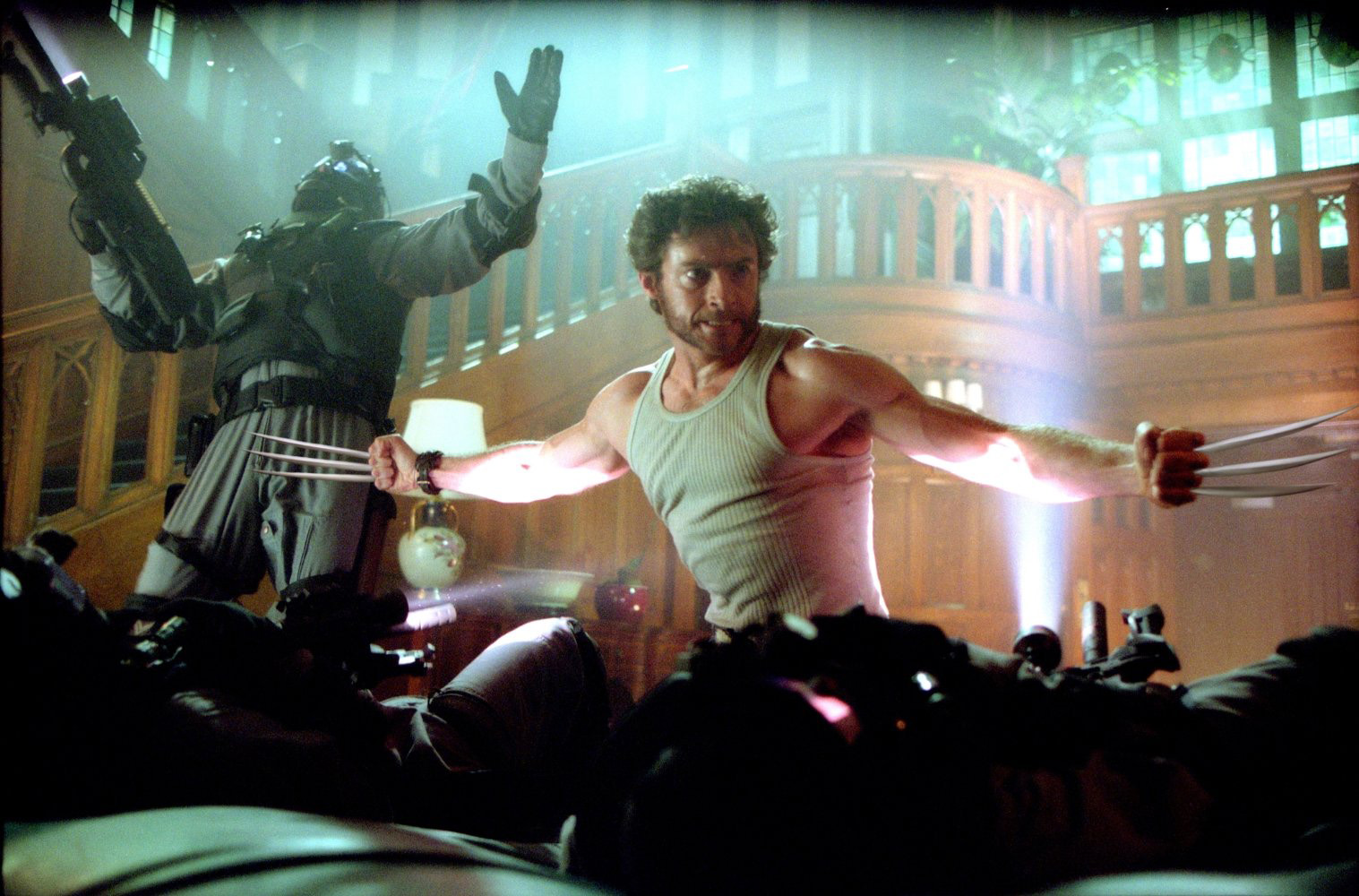 PHOTO: Hugh Jackman, as Wolverine, in a scene from "X-Men 2."
