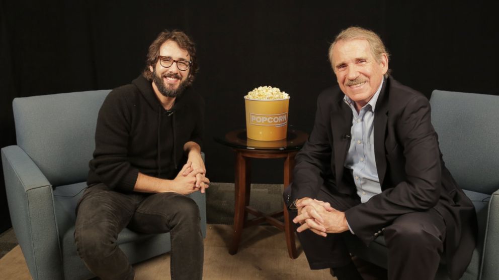 PHOTO: Josh Groban and Peter Travers are seen at the ABC Studios in New York, Sept. 28, 2016.