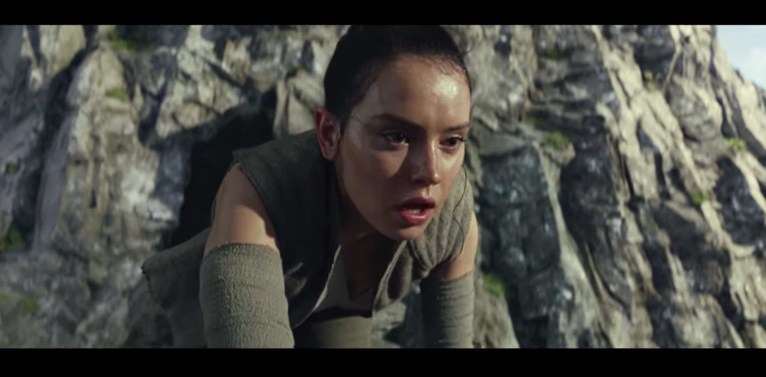 PHOTO: Daisy Ridley, as Rey, in a scene from "Star Wars: The Last Jedi."