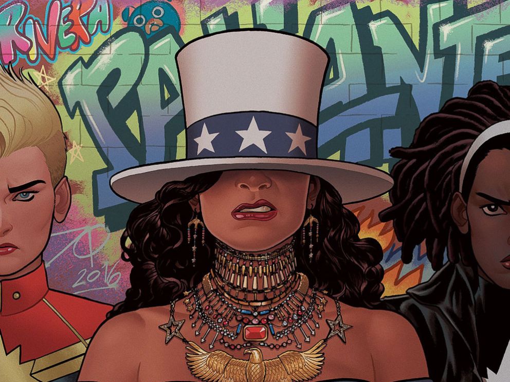 PHOTO: Beyonce's "Formation" music video inspired the cover art for Marvel's new "America" comic.