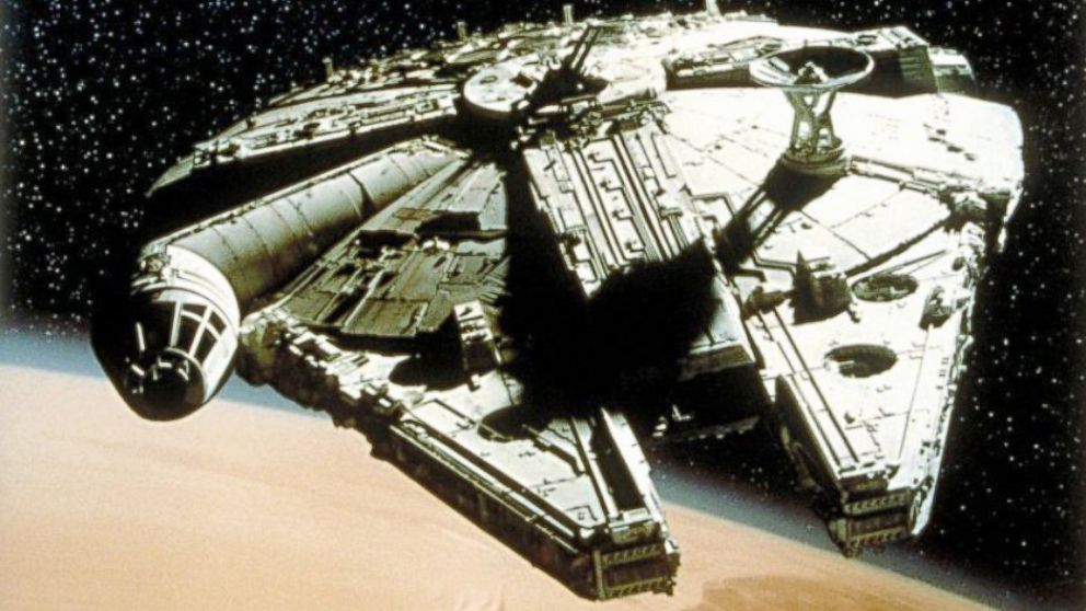 PHOTO: The Millenium Falcon from the film franchise, "Star Wars."