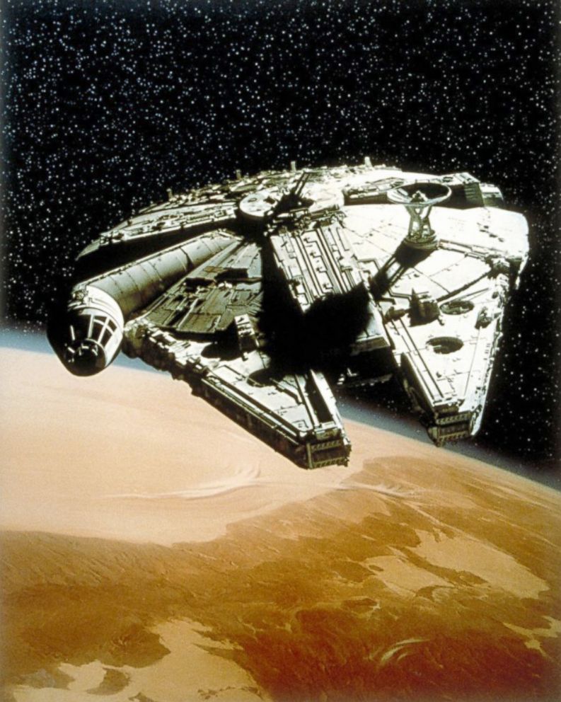 PHOTO: The Millenium Falcon from the film franchise, "Star Wars."