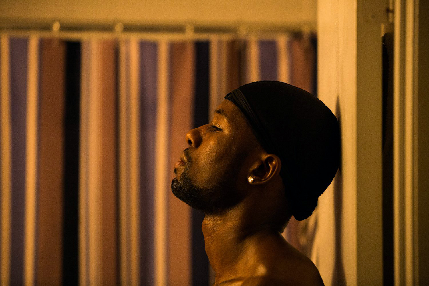 PHOTO: Trevante Rhodes, as Black, in a scene from "Moonlight."
