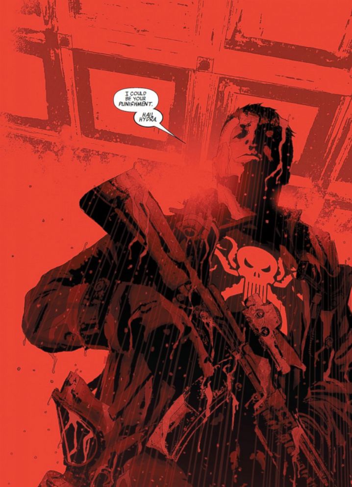 PHOTO: The Punisher joins sides with Captain America in Marvel's "Secret Wars."