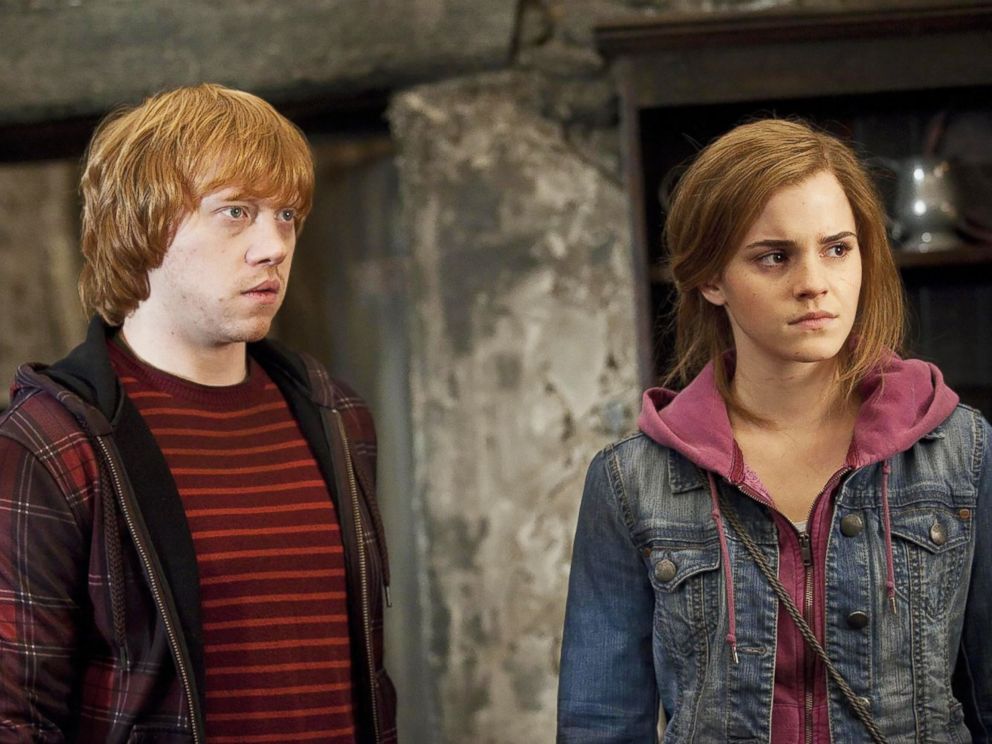PHOTO: Rupert Grint and Emma Watson in Harry Potter and the Deathly Hallows: Part 2.
