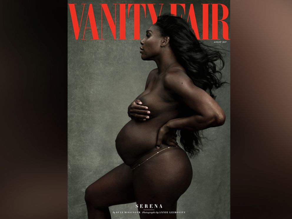 Nudist Before After - Serena Williams poses nude on cover of Vanity Fair, talks ...