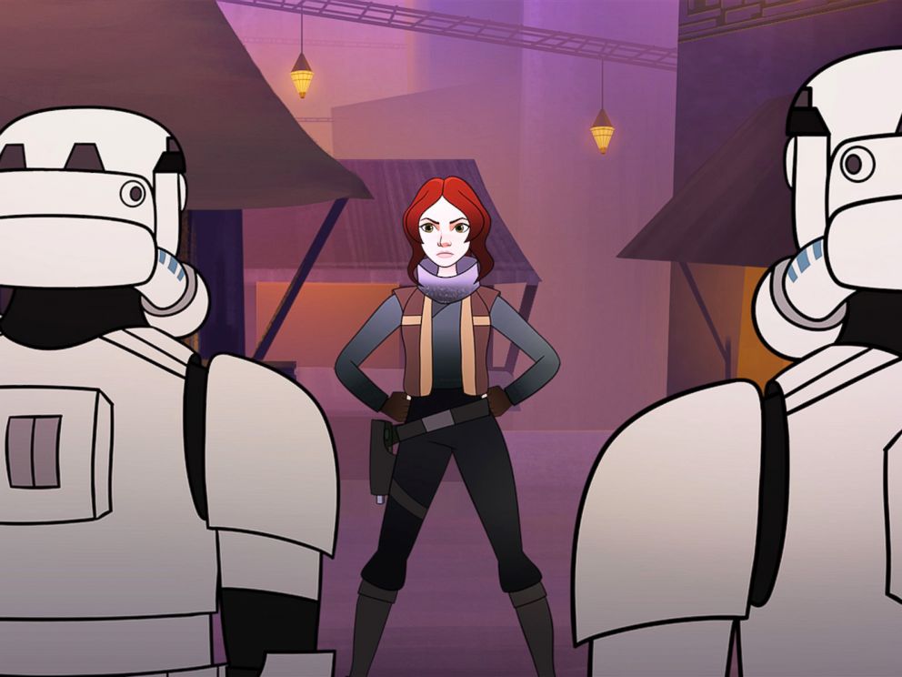 PHOTO: Disney and LucasFilm announce new animated shorts featuring the heroines of Star Wars.