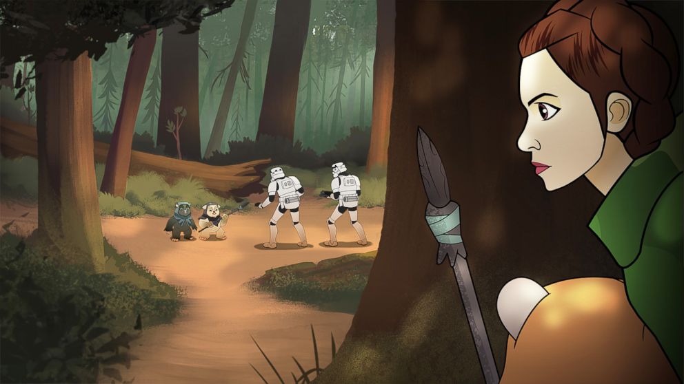 PHOTO: Disney and LucasFilm announce new animated shorts featuring the heroines of "Star Wars."