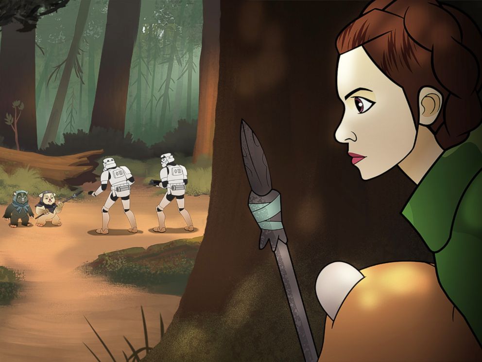 PHOTO: Disney and LucasFilm announce new animated shorts featuring the heroines of Star Wars.