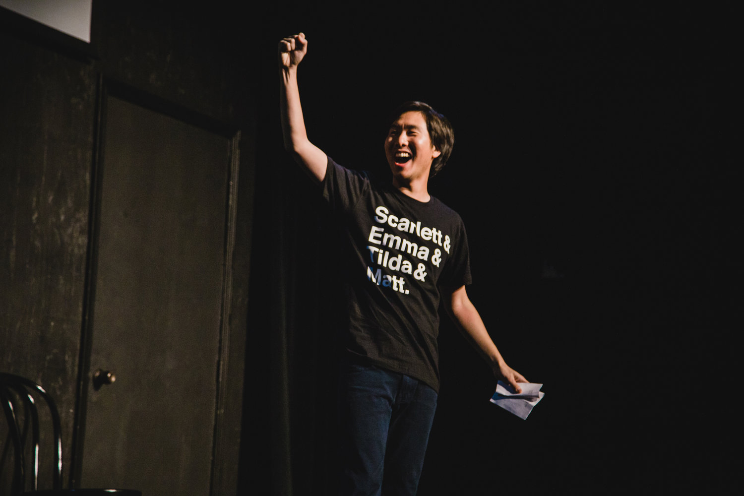 PHOTO: Will Choi performs at the UCB Theater in Los Angeles. 
