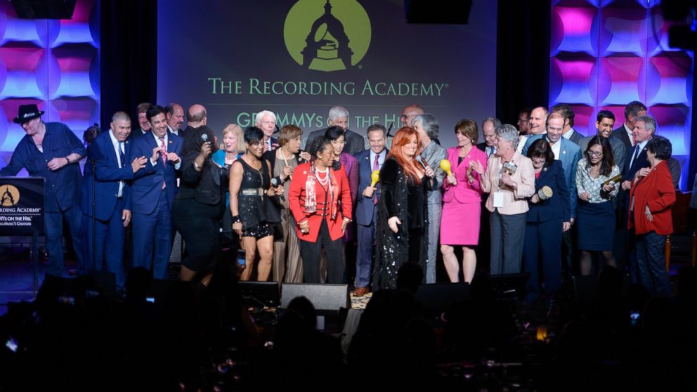 PHOTO: Wynonna Judd performs onstage with members of Congress at the GRAMMYs on the Hill Awards on April 5, 2017. 
