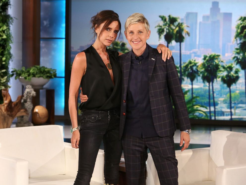 PHOTO: Victoria Beckham appears on "The Ellen DeGeneres Show," April 24 2015.