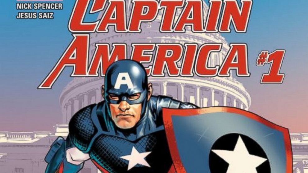 Retocar Parpadeo Sociología New Captain America Comic Has Major Twist - ABC News