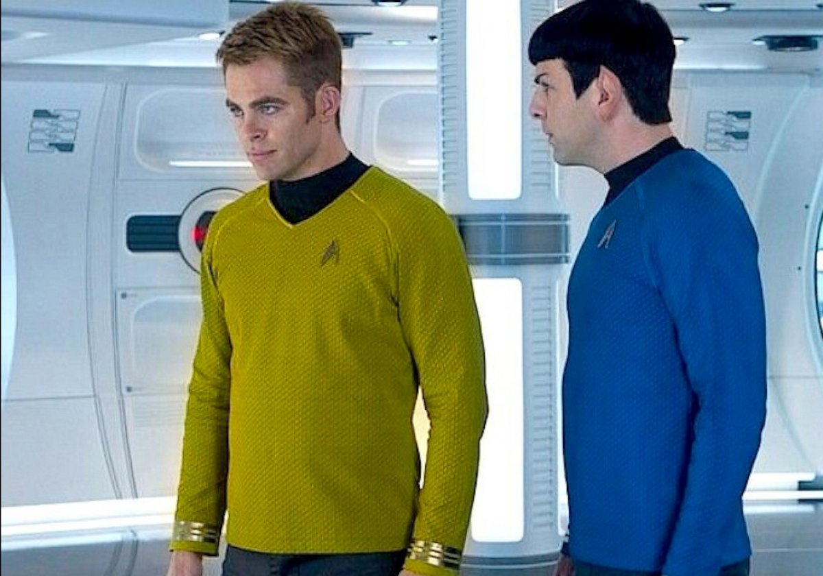 PHOTO: Chris Pine in the movie, "Star Trek."