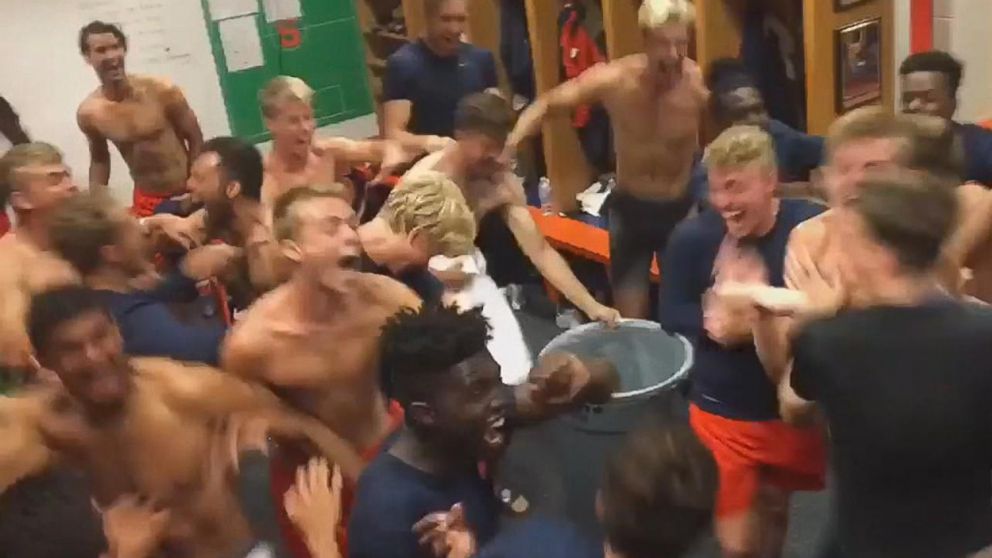 Syracuse Soccer Team Pulls Off Epic Locker Room Trick ABC News