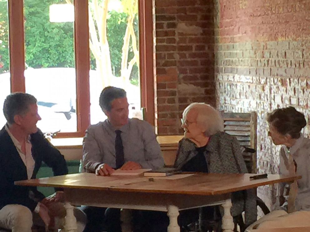PHOTO: Harper Lee, author of the celebrated "To Kill a Mockingbird," is seen ahead of the publication of her new book, "Go Set a Watchman."
