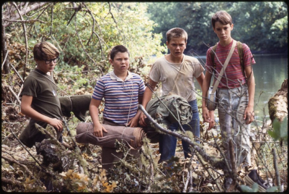PHOTO: Corey Feldman, Jerry O'Connell, River Phoenix and Wil Wheaton in 'Stand By Me' (1986).