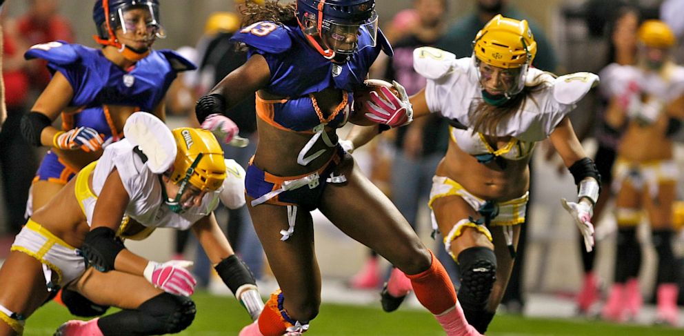 Lingerie Football So Sexy Or Just Sexist Female Players Say They Love The Game Abc News