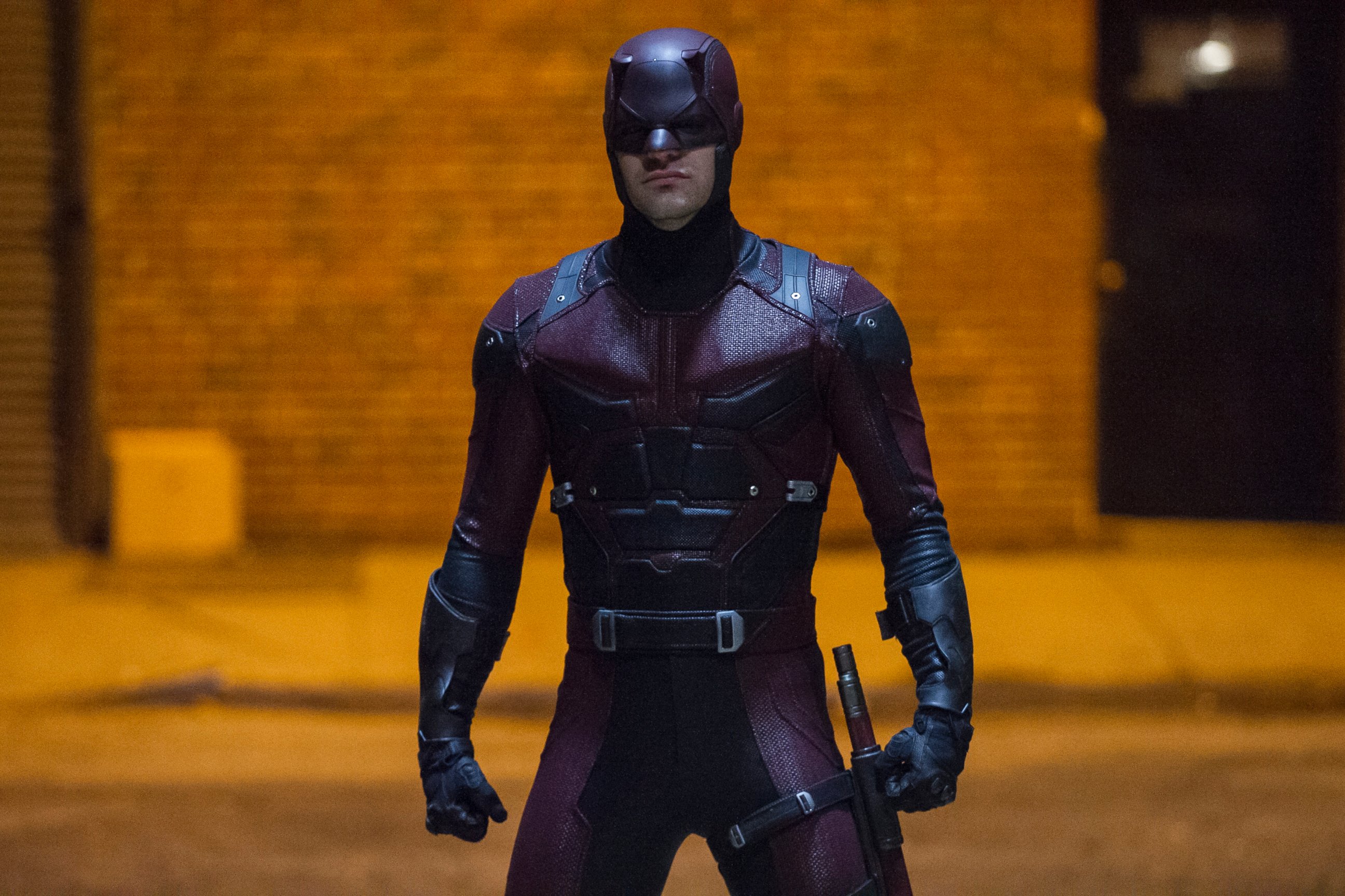PHOTO:Charlie Cox as Matt Murdock in a scene from Marvel's Daredevil.  