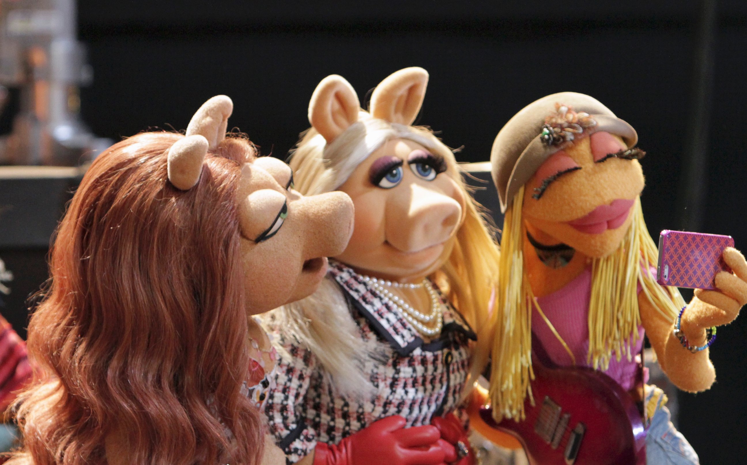 PHOTO: Denise, Miss Piggy and Janice of the Muppets are opening the doors to their homes and offices in this fresh documentary style series that explores these beloved characters as they live their lives in Hollywood. 